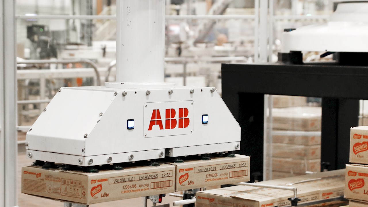ABB 机器人将雀巢巴西工厂的生产力提高了 50% 以上